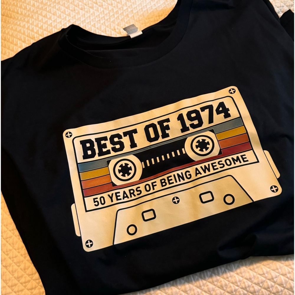 Black unisex tshirt. Brand new.